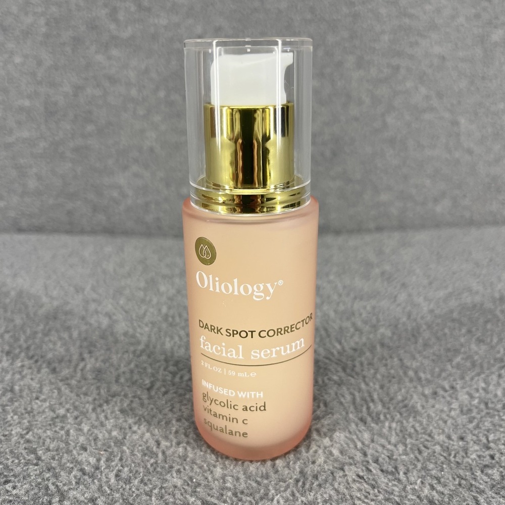 Oliology‎ Dark Spot Corrector Facial Serum Glycolic Acid Vitamin C Squalane 2 oz